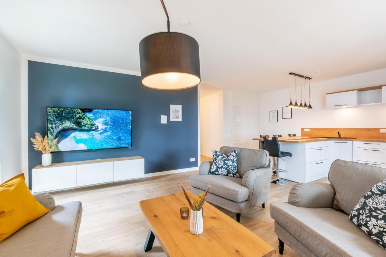 Strandvilla Meeresblick Wohnung 06 볼텐하겐 외부 사진